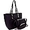 Hardware Accent 3 in 1 Tote Crossbody Value SET MH-EW1878