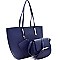 Hardware Accent 3 in 1 Tote Crossbody Value SET MH-EW1878