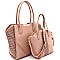 Laer-Cut Accent 2 in 1 Tote Value SET MH-EW1879
