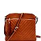 Tassel Accent Chevron Quilted Cross Body  MH-EW2353