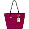 Tassel Bow Accent 3 in 1 Tote Value SET  MH-EW3003