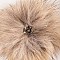 Raccoon Fur PomPom Angora Knit Beanie