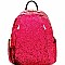 Multi-Pocket Glittery Fashion Backpack MH-F0259