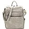 Multi Pocket Convertible Backpack Shoulder Bag