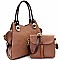 Hardware Accent 3 in 1 Wing Satchel Value SET MH-F0277