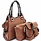 Hardware Accent 3 in 1 Wing Satchel Value SET MH-F0277