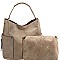 CLASSY 2 IN 1 SIDE POCKET HOBO