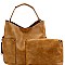 CLASSY 2 IN 1 SIDE POCKET HOBO