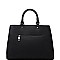 Chevron Quilted  Structured Satchel Wallet SET MH-F1123F