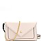 Stylish Saffiano Envelope Clutch Sling Bag MH-F5051