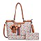 2 IN 1 BEE-CHARM TOTE WITH WALLET