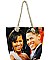 Obama printed large canvas Shopper / Beach tote bag JP-FC00776