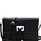 Stylish Faux-Leather Knot Flap Shoulder Bag MH-FC19109
