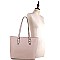 Trendy Classy 3 in 1 Shopper Tote Value SET MH-FC19183