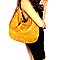 Fashionable Woven Front Single Strap 2-Way Hobo MH-FC19218