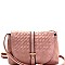 Fashionable Woven Flap Cross Body Messenger MH-FC19220
