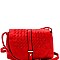Fashionable Woven Flap Cross Body Messenger MH-FC19220