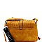 Fashionable Woven Flap Cross Body Messenger MH-FC19220