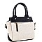 LINEN WING SATCHEL