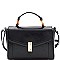 2-Way Resin Ring Accent Medium Satchel