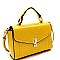 2-Way Resin Ring Accent Medium Satchel