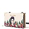 FRIDA KAHLO CACTUS SERIES CROSS BODY WALLET