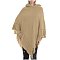Soft Touch Hooded Fringe Shawl Cape on sale