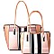 FGZ6280-LP Plaid Print 2 in 1 Twin Tote