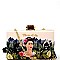 Frida Kahlo in Jungle Hard Case Clutch