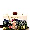 Frida Kahlo in Jungle Hard Case Clutch