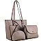 Classy 4 in 1 Shopper Tote Value SET MH-FJ19207