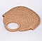 Large Raffia Woven Round Handbag