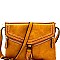 Tassel Accent Braided Multi-Pocket Shoulder Bag MH-FN0001