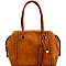 Classic Tassel Accent Laser-Cut Woven Detail Bohemian Tote MH-FN0004