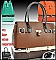 QUALITY Bottom Compartment Padlock BOXY Satchel