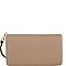 Classy Multi-Compartment Bi-fold Wristlet Wallet MH-FTW4197