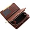 Classy Multi-Compartment Bi-fold Wristlet Wallet MH-FTW4197