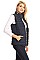 Fitted Waterproof Solid Bubble Vest By Nina Rossi