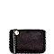 GF6521-LP Chain Accent Metallic Wristlet Pouch