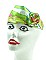 AZREK PRINT SATIN FEEL HEADBANDS