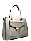 Classy Front Pocket Satchel Handbag