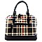 Celebrity Print Patent Dome classic Satchel