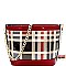 Plaid Check Chain Strap Shoulder Bag