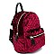 H170227-62-LP Dream Control Quilted Velvet Fashion Backpack