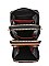 Queen-Bee Multi-Compartment Stripe Cell Phone - Crossbody Bag