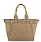 Large Size Laser-cut Tote / Satchel