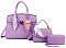  Large Size Satchel Set With Teddy Bear wholesale