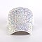SPARKLY SEQUIN ADJUSTABLE MESH BACK BASEBALL CAP