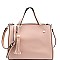 HB100-LP Tassel Accent 2 in 1 Medium Tote