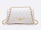 Lovely Quilted Classic Turn Lock Shoulder Bag